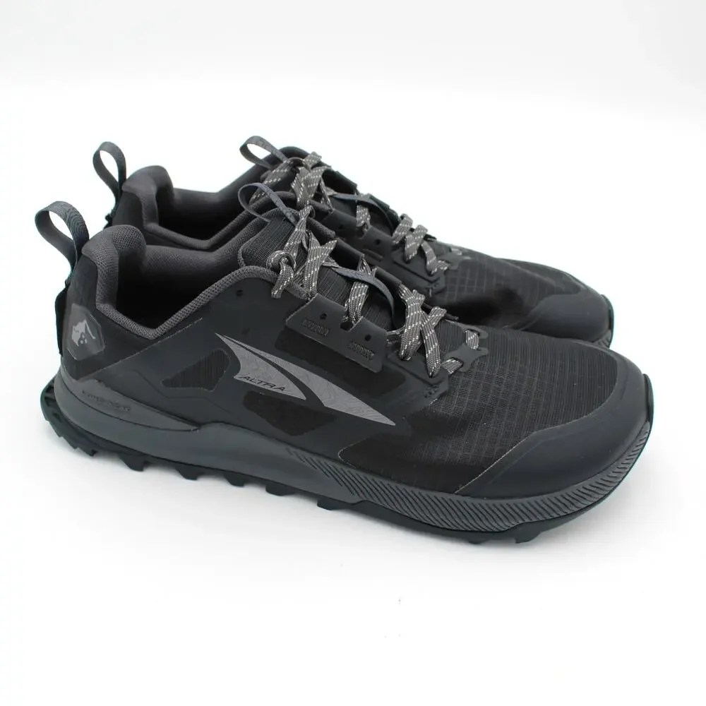 Altra Lone Peak 8 Trail Running Shoes Mens 9.5 Black Zero Drop ALO0A85NC020 - Picture 1 of 8